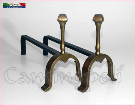 Alari in Ottone A104 Chiodo Testa Quadra - immagine 4