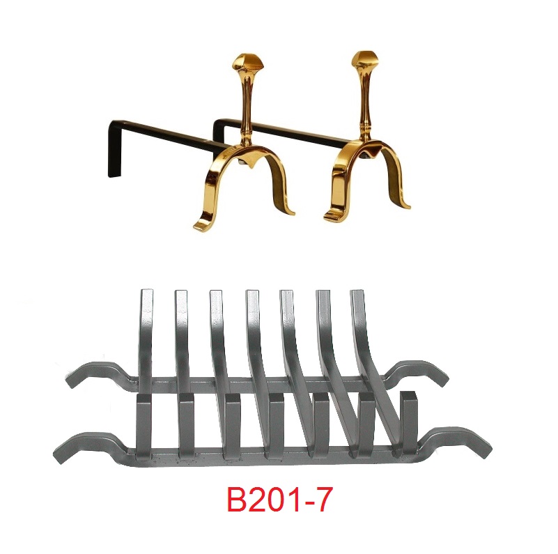 Alari in Ottone A104 Chiodo Testa Quadra - immagine 3