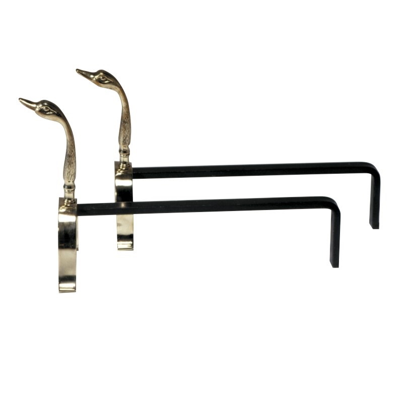 Alari in Ottone A106 Cigno Anatra - immagine 3