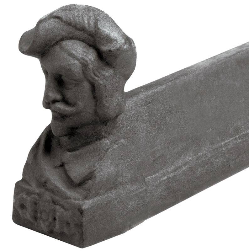 Alari in Ghisa A134 Coppia Busto Uomo - immagine 3