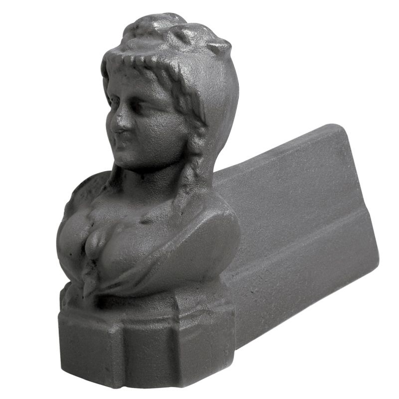 Alari in Ghisa A135 Busto di Donna - immagine 2