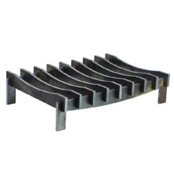 Brucialegna Braciere in Acciaio con barre sagomate B103S