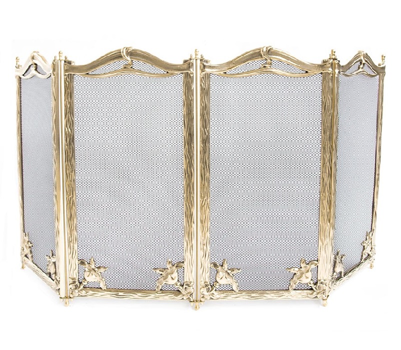 Parascintille Barocco in Ottone P124 tre e quattro ante.