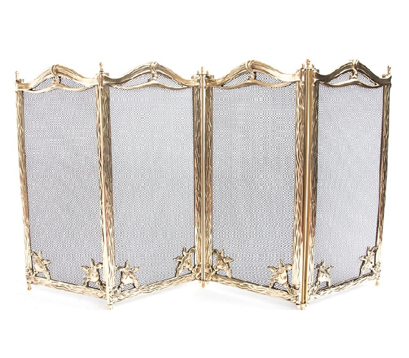 Parascintille Barocco in Ottone P124 tre e quattro ante. - immagine 4