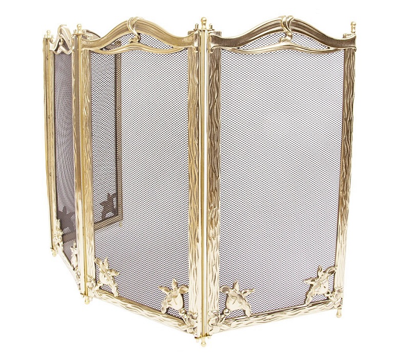 Parascintille Barocco in Ottone P124 tre e quattro ante. - immagine 2