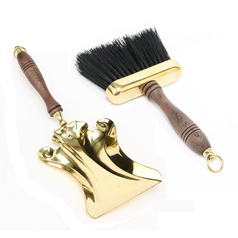 Set 2 pezzi S176 Bis Paletta e Scopino Legno