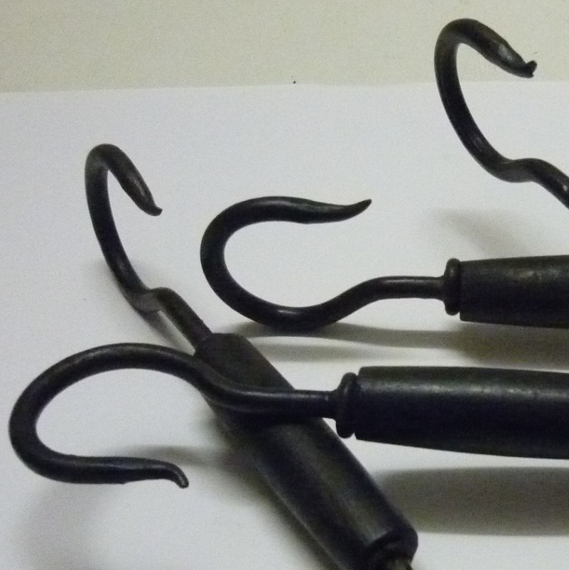 Set attrezzi 4+1 S187 in ferro battuto - immagine 2
