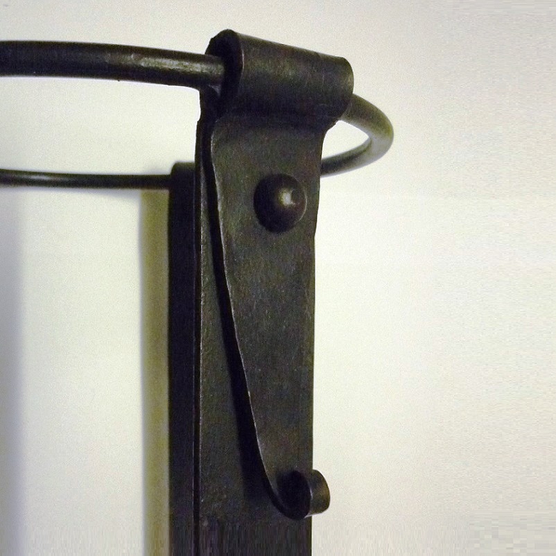 Set attrezzi 4+1 S187 in ferro battuto - immagine 8