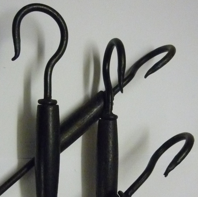 Set attrezzi 4+1 S187 in ferro battuto - immagine 9