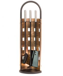 Set attrezzi Camino in Rame S192