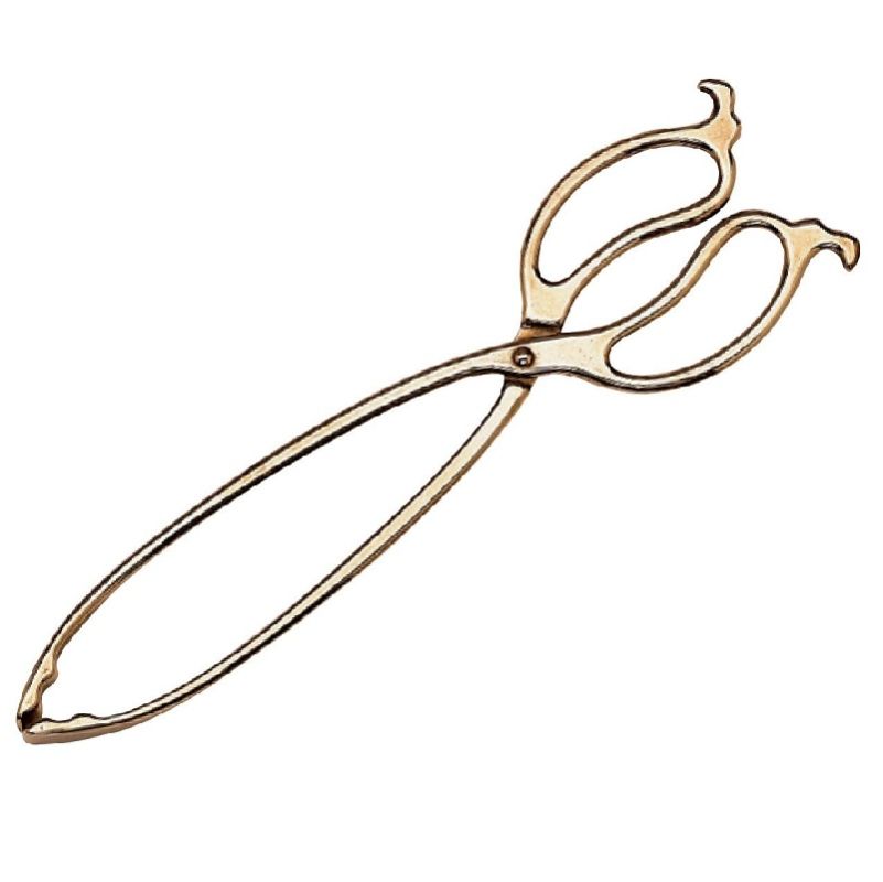 Pinza Camino in Ottone Lucido S214