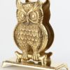 Civetta in Ottone X109 Portafiammiferi Fermacarte
