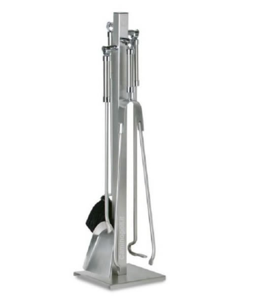 Set Attrezzi 4+1 S228 Moderno in Acciaio Inox