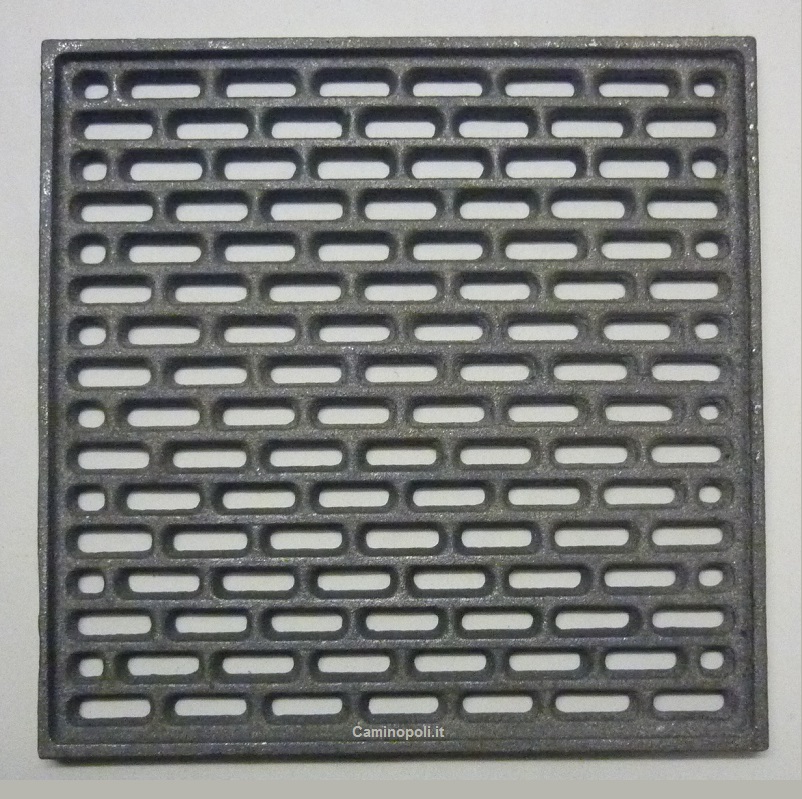Griglie Cenere in ghisa G302 quadra su Misura