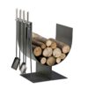 Portalegna con Attrezzi L172 Design da interno