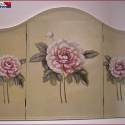 Copricamino 3 ante C114 Fiori