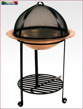 Barbecue in rame e ferro V123