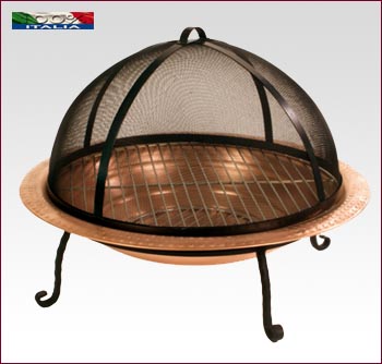 Barbecue in rame e ferro V124