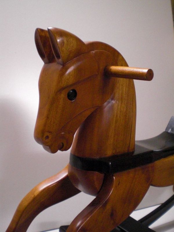 Cavalluccio a Dondolo in legno V113