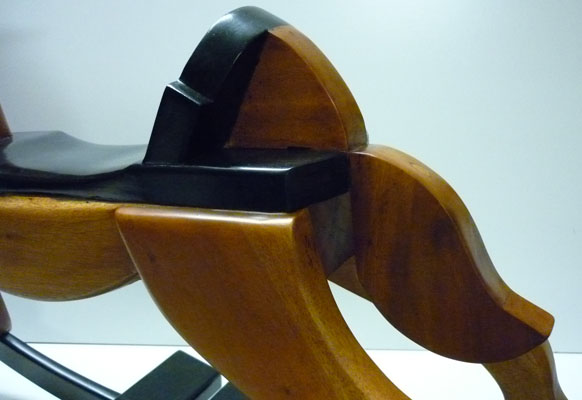 Cavalluccio a Dondolo in legno V113
