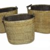 Cesta portalegna in rattan L149L