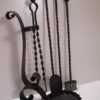 Set attrezzi in ferro battuto S221