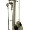 Set attrezzi 4+1 in Ottone Nichelato S225