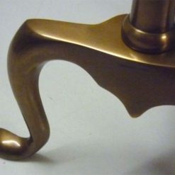 Alari in ottone A154 brunito