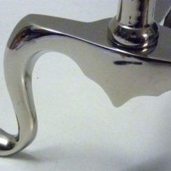 Alare in Ottone Argentato A155