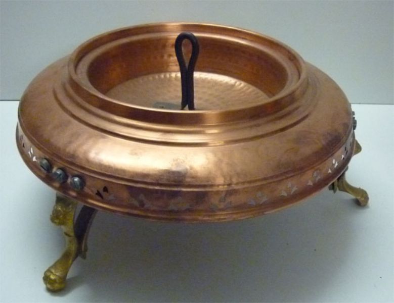 Braciere Antico in Rame B304