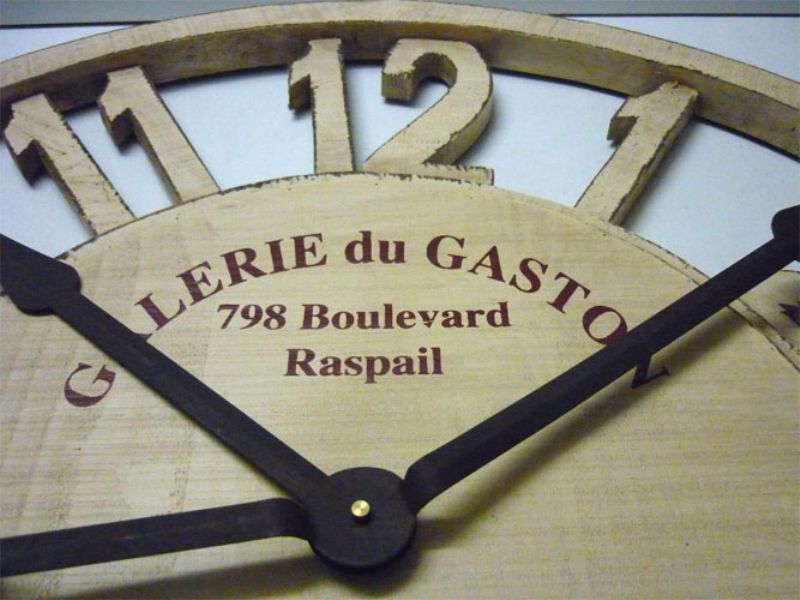 Orologio da Camino in legno V138