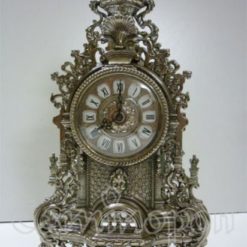 Trittico con Orologio in Argento V140