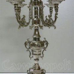 Trittico con Orologio in Argento V140