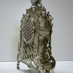 Trittico con Orologio in Argento V140