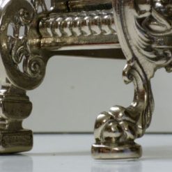 Trittico con Orologio in Argento V140