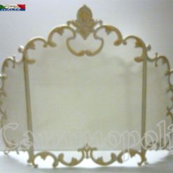 Parascintille Barocco in ferro P199