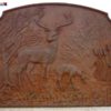 Piastra in ghisa F134 Cervi 60x70