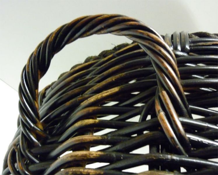 Cesta Portalegna in Rattan L158M