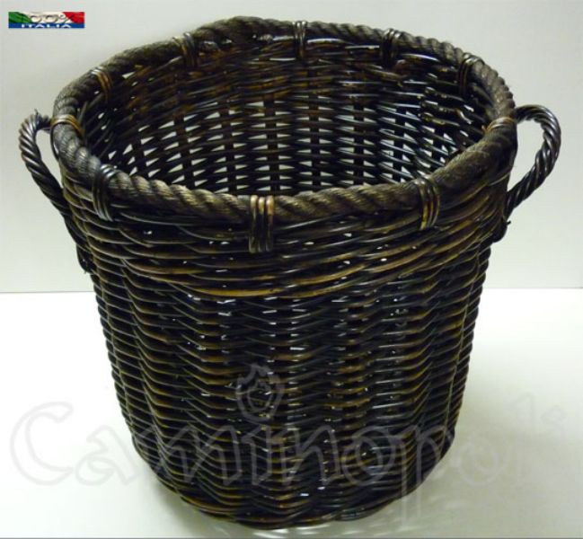 Cesta Portalegna in Rattan L158M