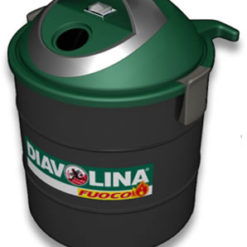 Aspiracenere Cenerentolo Diavolina V146 Bidone