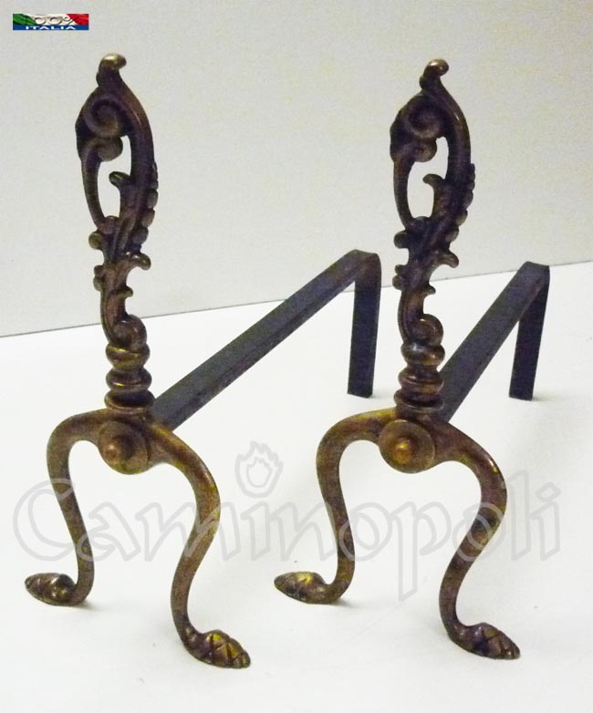 Alari in Ottone A157 Barocco