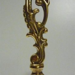 Alari in ottone A160 Barocco