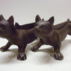 Alari in ghisa A166 Coppia Gatto