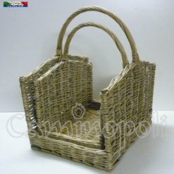 Portalegna in Rattan L173-2 Cesta