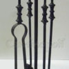 Set Attrezzi in Ferro Battuto S244