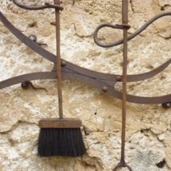 Set attrezzi in Ferro Battuto S249 da parete