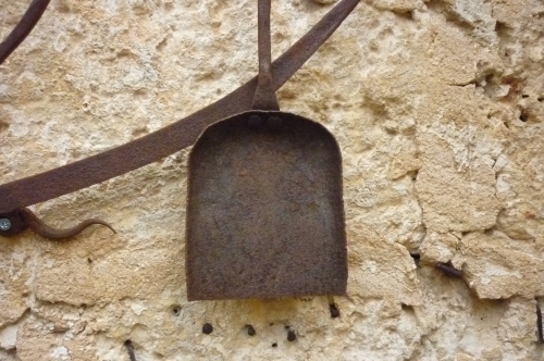 Set attrezzi in Ferro Battuto S249 da parete