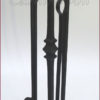 Set attrezzi 4+1 S114 in Ferro Forgiato