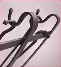 Set attrezzi S206 con Portalegna