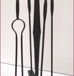 Set attrezzi 4+1 S208 Ferro Battuto